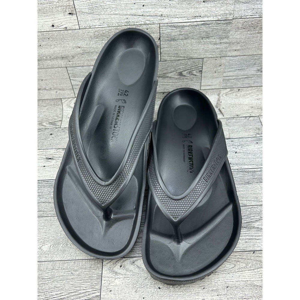 Birkenstock Honolulu EVA Black Thong Sandals Mens 9 Womens 11 EU 42 Waterproof